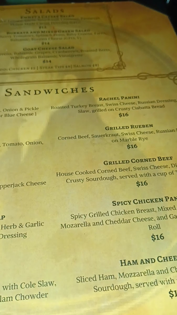 Emmets Menu - Image 1