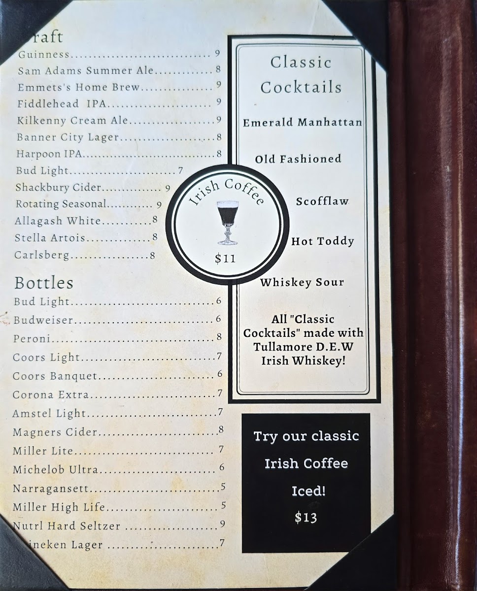 Emmets Menu - Image 5
